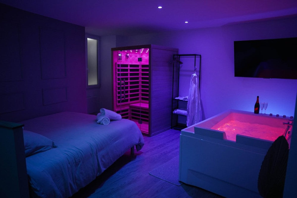 Suite Détente - Love’nSpa - weekend en amoureux, love rooms avec spa ou jacuzzi privatif4 de Suite Détente