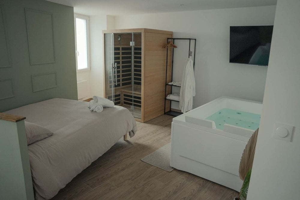 Suite Détente - Love’nSpa - weekend en amoureux, love rooms avec spa ou jacuzzi privatif3 de Suite Détente