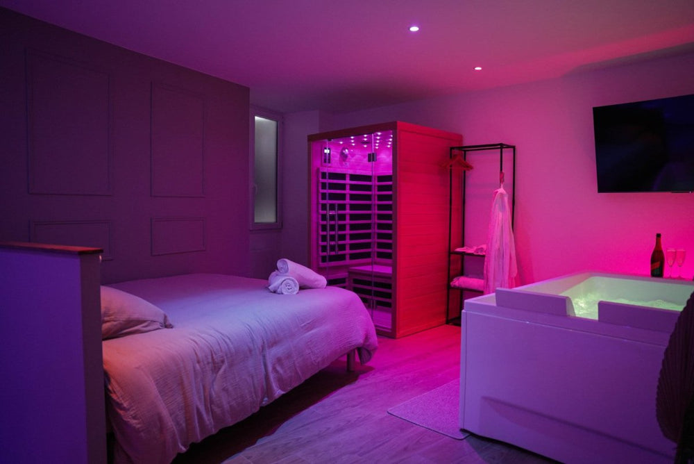Suite Détente - Love’nSpa - weekend en amoureux, love rooms avec spa ou jacuzzi privatif1 de Suite Détente