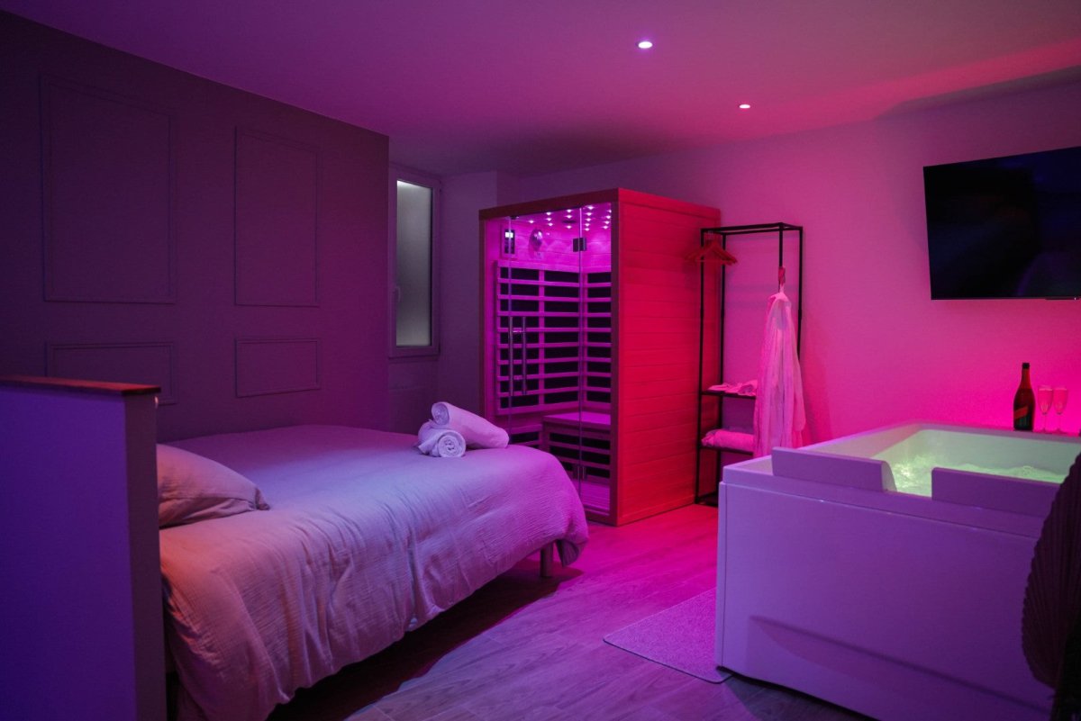 Suite Détente - Love’nSpa - weekend en amoureux, love rooms avec spa ou jacuzzi privatifSuite Détente