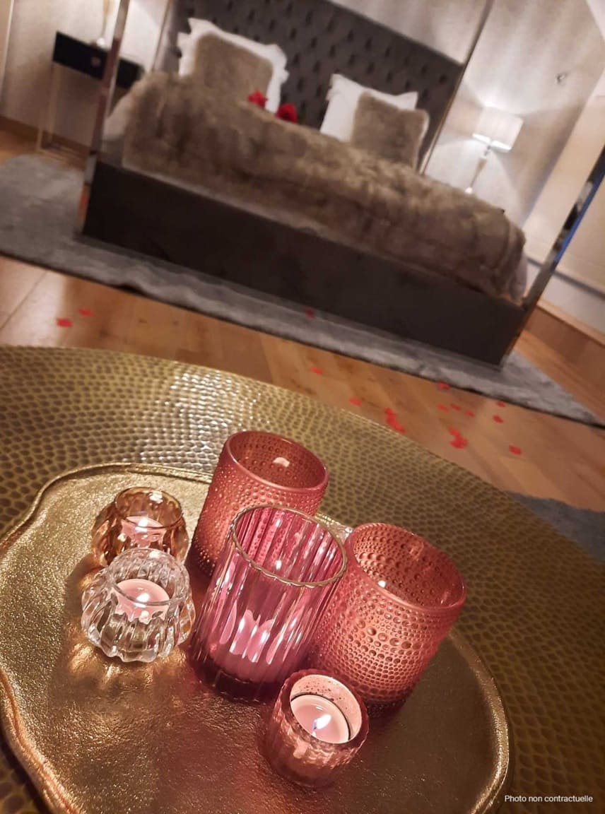 Suite Le Loft by Le Clos des Thermes - Love’nSpa - weekend en amoureux, love rooms avec spa ou jacuzzi privatif8 de Suite Le Loft by Le Clos des Thermes