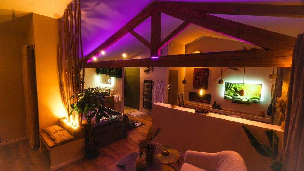 Suite L'Olive Sacrée - Love’nSpa - weekend en amoureux, love rooms avec spa ou jacuzzi privatif2 de Suite L'Olive Sacrée