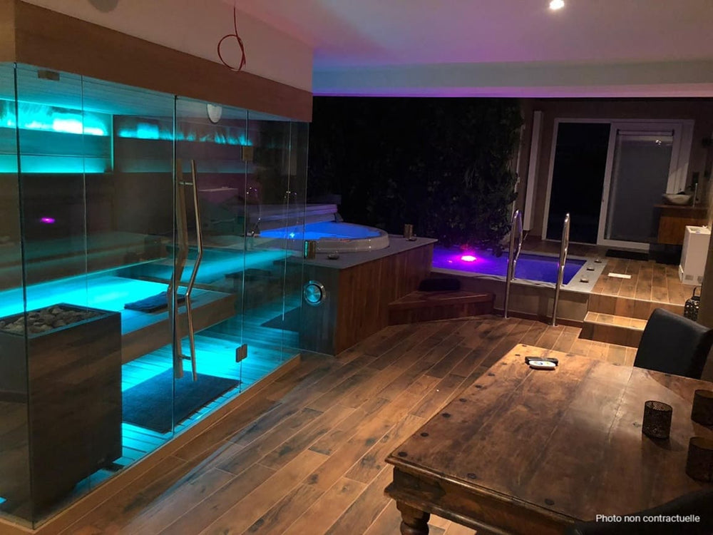 Suite Zanzibar by Le Clos des Thermes - Love’nSpa - weekend en amoureux, love rooms avec spa ou jacuzzi privatif4 de Suite Zanzibar by Le Clos des Thermes