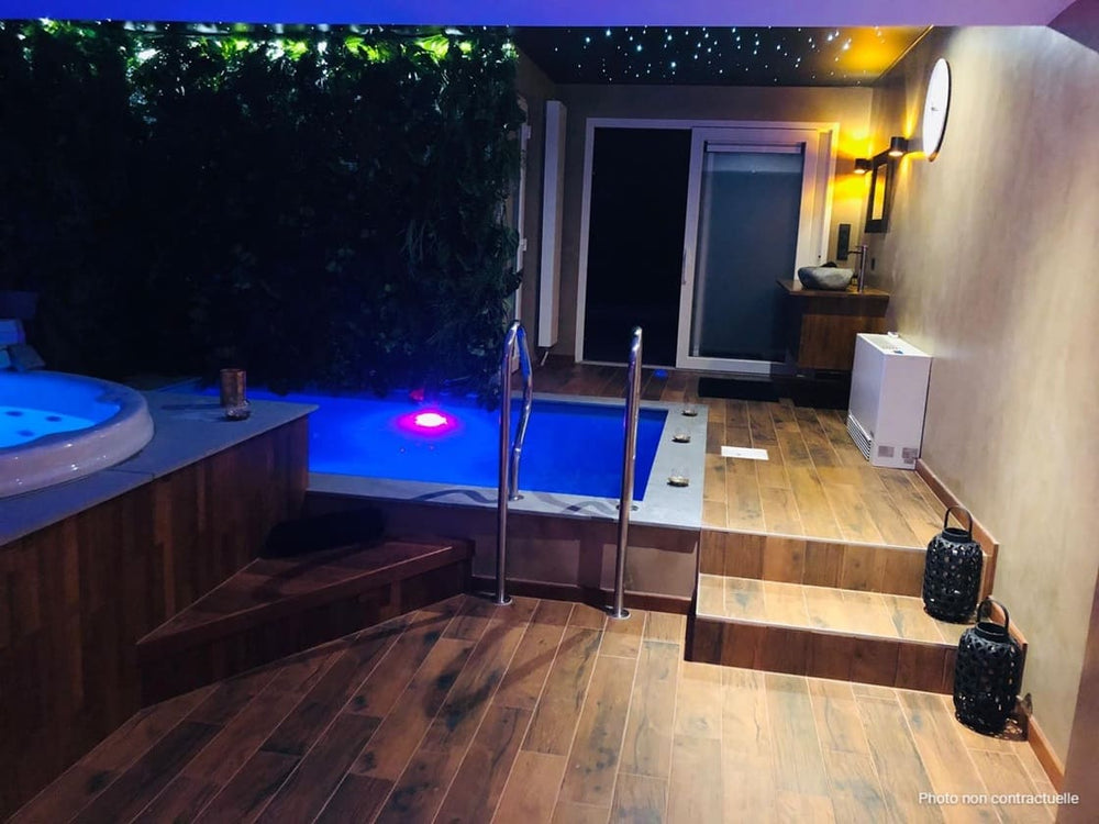 Suite Zanzibar by Le Clos des Thermes - Love’nSpa - weekend en amoureux, love rooms avec spa ou jacuzzi privatif9 de Suite Zanzibar by Le Clos des Thermes