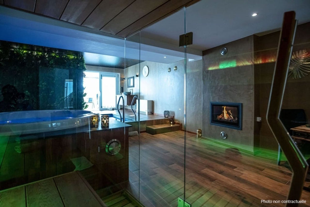 Suite Zanzibar by Le Clos des Thermes - Love’nSpa - weekend en amoureux, love rooms avec spa ou jacuzzi privatif12 de Suite Zanzibar by Le Clos des Thermes