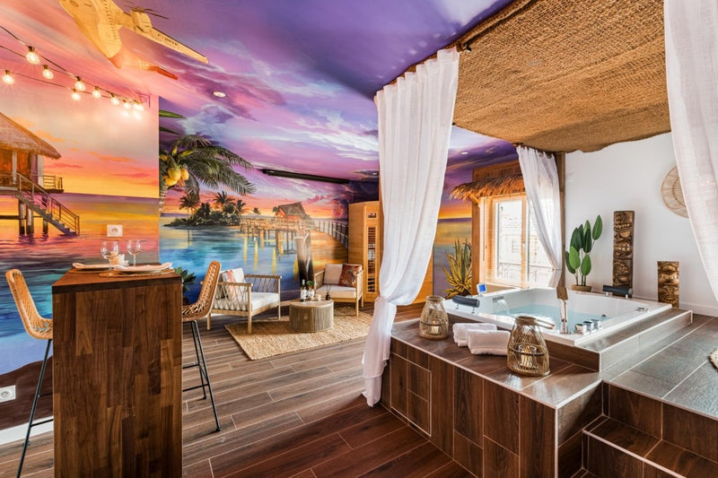Tahiti - Love’nSpa - weekend en amoureux, love rooms avec spa ou jacuzzi privatif2 de Tahiti