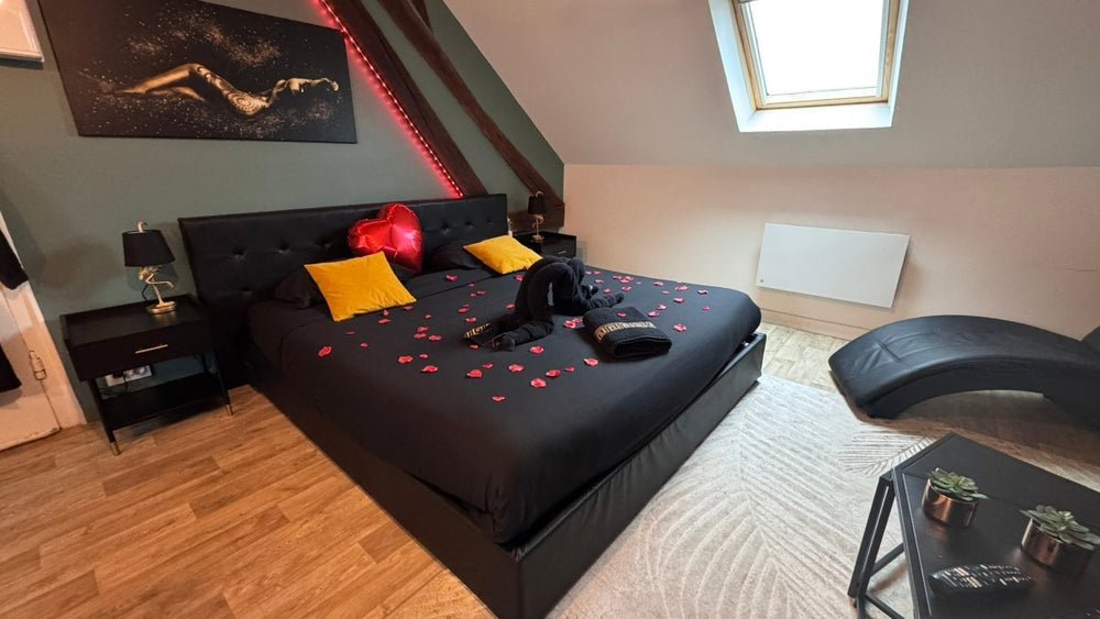 The love escape - Love’nSpa - weekend en amoureux, love rooms avec spa ou jacuzzi privatif7 de The love escape