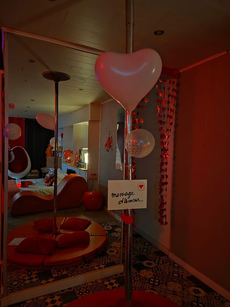The spa by elle et lui - Mouscron - Love’nSpa - weekend en amoureux, love rooms avec spa ou jacuzzi privatif1 de The spa by elle et lui - Mouscron