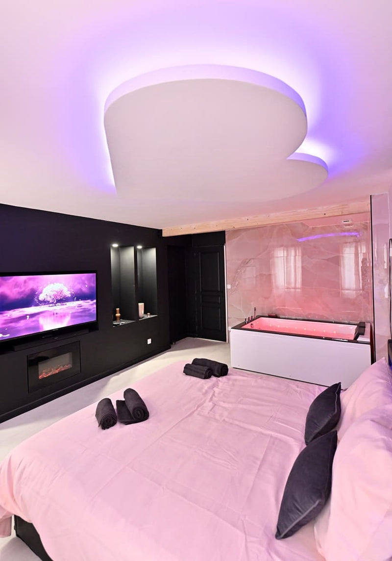 Une Parenthèse amoureuse - Love’nSpa - weekend en amoureux, love rooms avec spa ou jacuzzi privatif4 de Une Parenthèse amoureuse