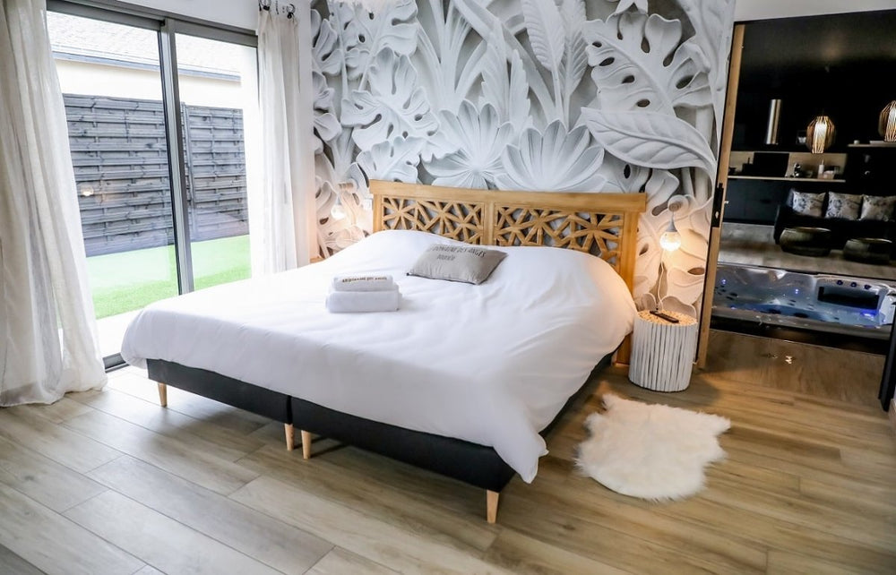 Au bonheur des anges - Love’nSpa - weekend en amoureux, love rooms avec spa ou jacuzzi privatif7 de Au bonheur des anges