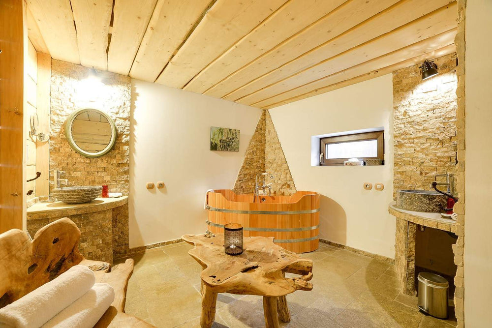 Le Haut Jardin - La Cabane - Love’nSpa - weekend en amoureux, love rooms avec spa ou jacuzzi privatif6 de Le Haut Jardin - La Cabane