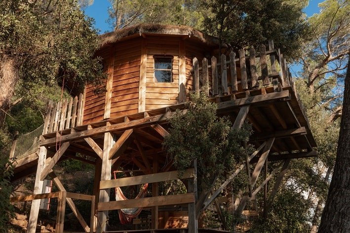 Domaine de la tuilière - Cabane Perchée Spa privatif - Love’nSpa - weekend en amoureux, love rooms avec spa ou jacuzzi privatif2 de Domaine de la tuilière - Cabane Perchée Spa privatif