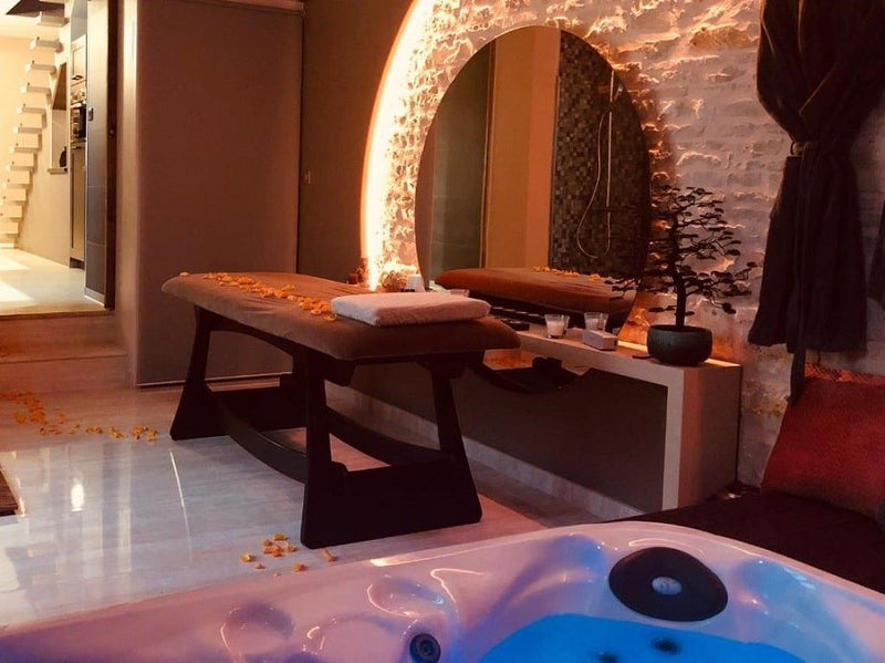 Domaine de L'Angélique - Le Loft romantique - Love’nSpa - weekend en amoureux, love rooms avec spa ou jacuzzi privatif3 de Domaine de L'Angélique - Le Loft romantique