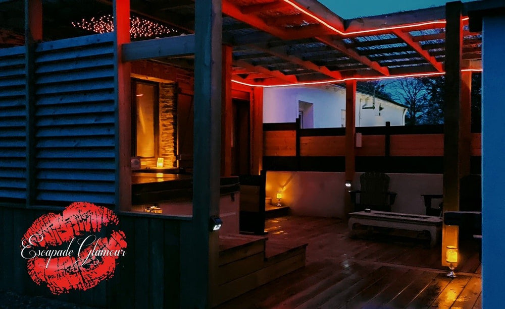 Escapade Glamour - Love’nSpa - weekend en amoureux, love rooms avec spa ou jacuzzi privatif1 de Escapade Glamour