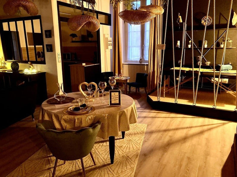 Kastell Ô fil de l’eau - Suite KassiÔpée - Love’nSpa - weekend en amoureux, love rooms avec spa ou jacuzzi privatif2 de Kastell Ô fil de l’eau - Suite KassiÔpée