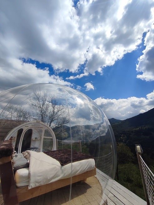 La Bulle d'Ardeche - Love’nSpa - weekend en amoureux, love rooms avec spa ou jacuzzi privatif8 de La Bulle d'Ardeche