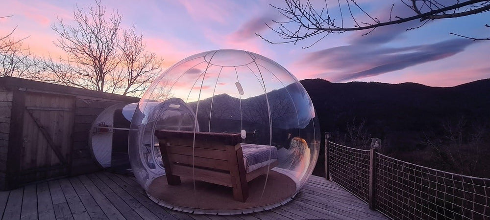 La Bulle d'Ardeche - Love’nSpa - weekend en amoureux, love rooms avec spa ou jacuzzi privatif10 de La Bulle d'Ardeche