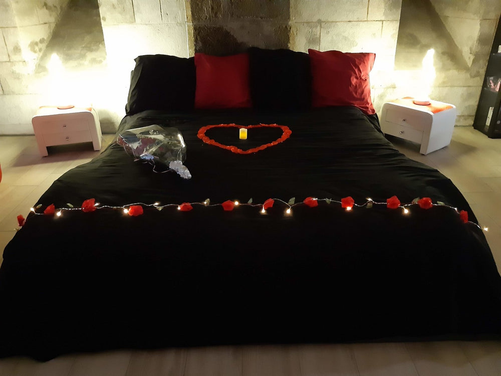 La Chapelle Aux Amoureux - Love’nSpa - weekend en amoureux, love rooms avec spa ou jacuzzi privatif10 de La Chapelle Aux Amoureux