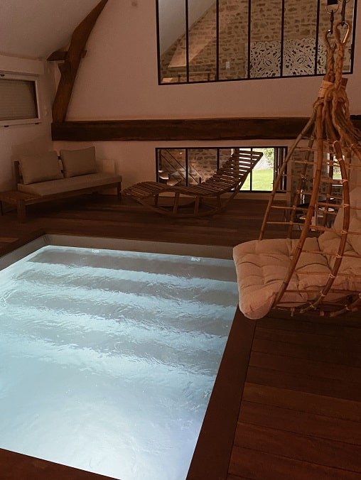 La Grange Epicurienne - Love’nSpa - weekend en amoureux, love rooms avec spa ou jacuzzi privatif6 de La Grange Epicurienne