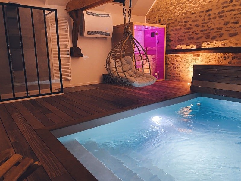 La Grange Epicurienne - Love’nSpa - weekend en amoureux, love rooms avec spa ou jacuzzi privatif1 de La Grange Epicurienne