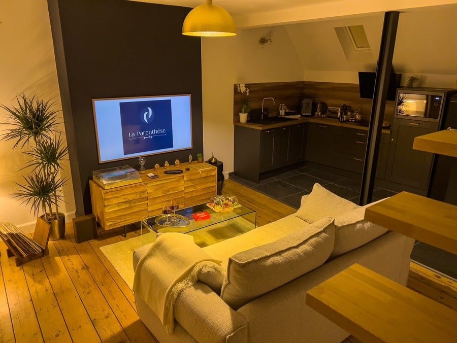 La Parenthèse Normandie - Love’nSpa - weekend en amoureux, love rooms avec spa ou jacuzzi privatif11 de La Parenthèse Suites - La Douce