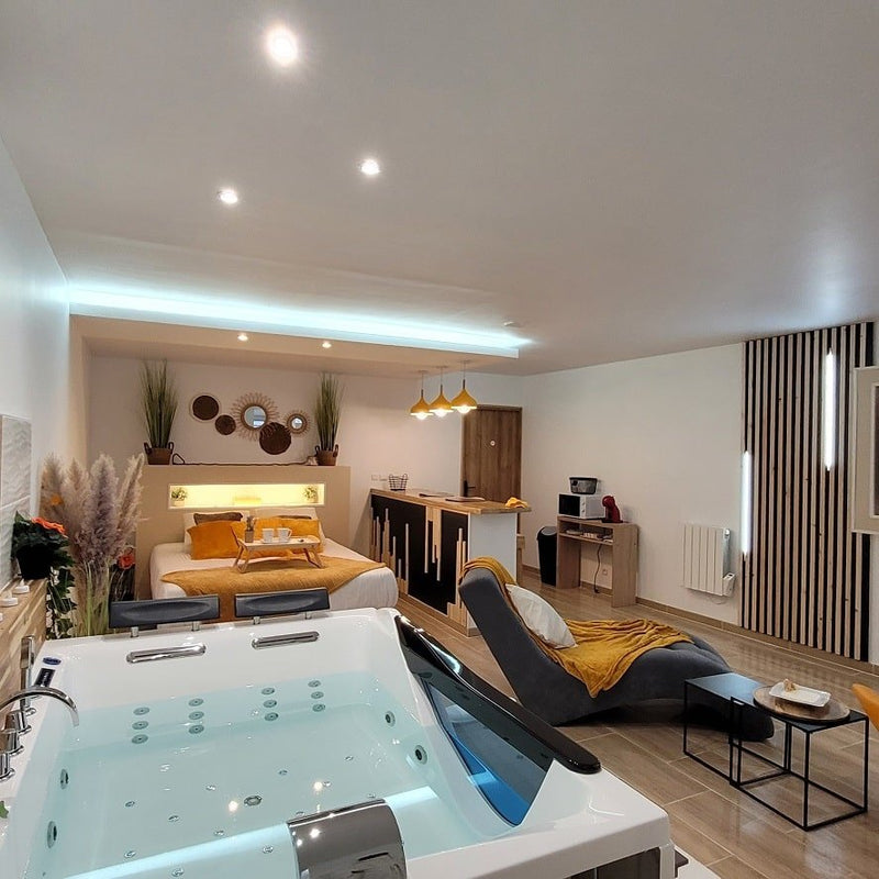 La Phine Détente Chambre&Spa - Love’nSpa - weekend en amoureux, love rooms avec spa ou jacuzzi privatif1 de La Phine Détente - Chambre&Spa