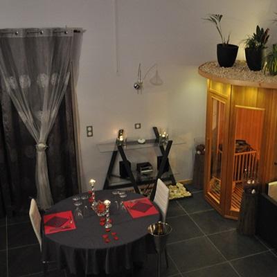 La Villa des Délices - Love’nSpa - weekend en amoureux, love rooms avec spa ou jacuzzi privatif7 de La Villa des Délices