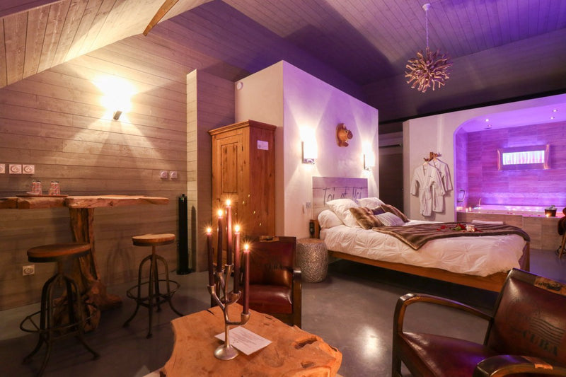 L’Abri Cosy - La Vintage - Love’nSpa - weekend en amoureux, love rooms avec spa ou jacuzzi privatif3 de L’Abri Cosy - La Vintage