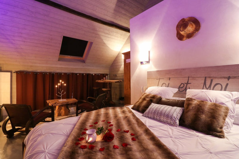 L’Abri Cosy - La Vintage - Love’nSpa - weekend en amoureux, love rooms avec spa ou jacuzzi privatif1 de L’Abri Cosy - La Vintage
