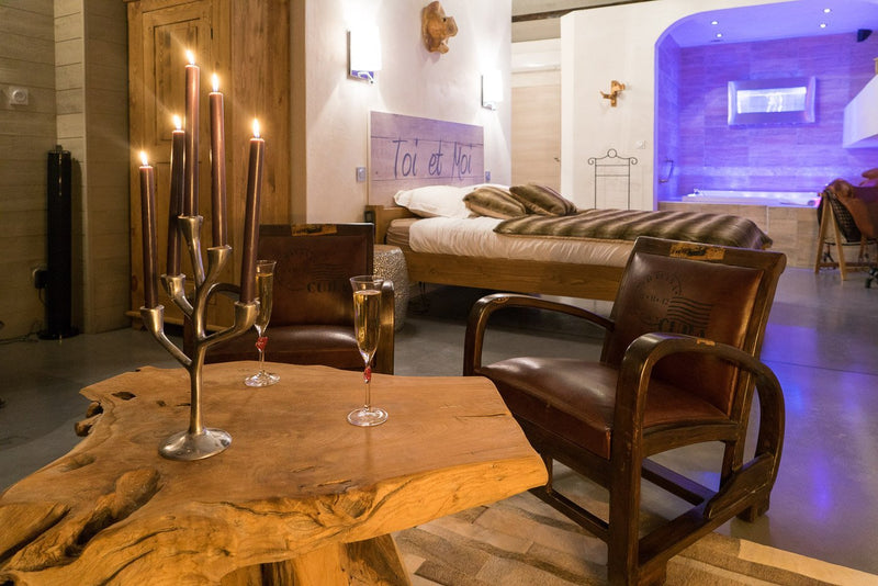 L’Abri Cosy - La Paillote - Love’nSpa - weekend en amoureux, love rooms avec spa ou jacuzzi privatif1 de L’Abri Cosy - La Paillote