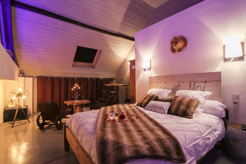 L’Abri Cosy - La Paillote - Love’nSpa - weekend en amoureux, love rooms avec spa ou jacuzzi privatif2 de L’Abri Cosy - La Paillote