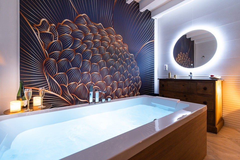 Le Clos de la Rousseliere - Love’nSpa - weekend en amoureux, love rooms avec spa ou jacuzzi privatif1 de Le Clos de la Rousseliere