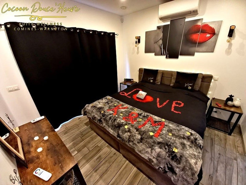 Le Cocoon Douce Heure - Love’nSpa - weekend en amoureux, love rooms avec spa ou jacuzzi privatif3 de Cocoon Douce Heure