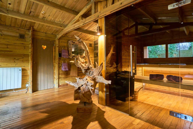 Le Cottage canadien - Love’nSpa - weekend en amoureux, love rooms avec spa ou jacuzzi privatif3 de Les Cottages du Parc - Le Cottage Canadien