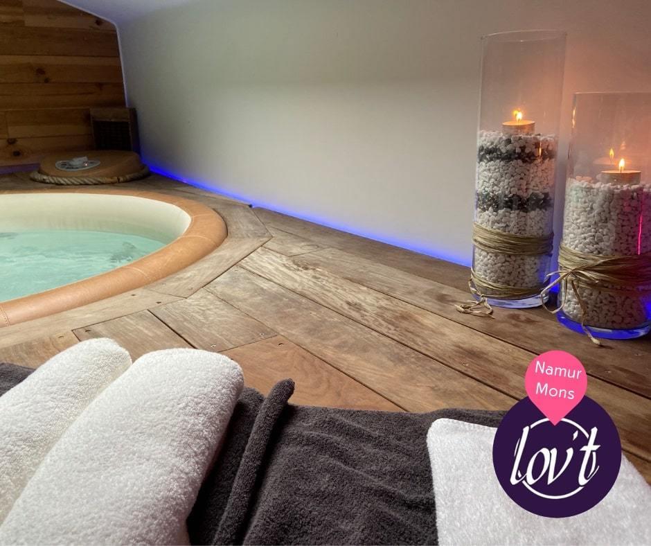 Le Lov’t - Love’nSpa - weekend en amoureux, love rooms avec spa ou jacuzzi privatif2 de Le Lov’t