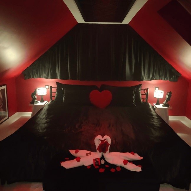 Le Quart D'Heure Américain - Love’nSpa - weekend en amoureux, love rooms avec spa ou jacuzzi privatif20 de Le Quart D'Heure Américain