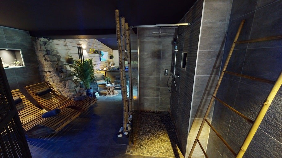 Le Souffle du Saule - Suite Volupté - Love’nSpa - weekend en amoureux, love rooms avec spa ou jacuzzi privatif7 de Le Souffle du Saule - Suite Volupté