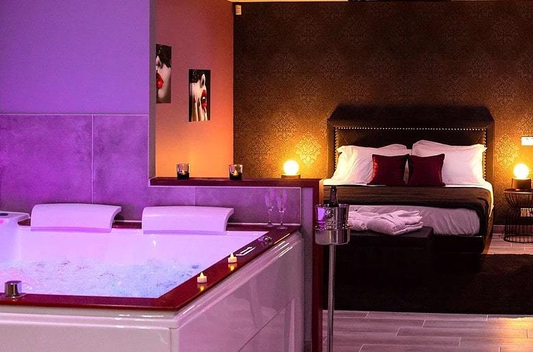 L’ECRIN - Love’nSpa - weekend en amoureux, love rooms avec spa ou jacuzzi privatifL’ECRIN
