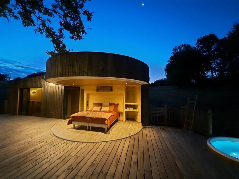 Les 2 Cabanes - Cabane du bas - Love’nSpa - weekend en amoureux, love rooms avec spa ou jacuzzi privatif1 de Les 2 Cabanes - Cabane du bas