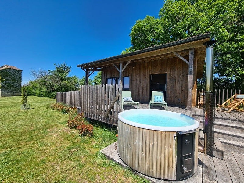 Les 2 Cabanes - Cabane du haut - Love’nSpa - weekend en amoureux, love rooms avec spa ou jacuzzi privatif2 de Les 2 Cabanes - Cabane du haut