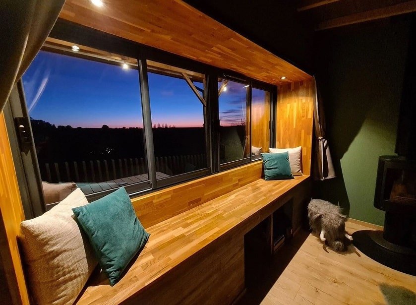 Les 2 Cabanes - Cabane du haut - Love’nSpa - weekend en amoureux, love rooms avec spa ou jacuzzi privatif6 de Les 2 Cabanes - Cabane du haut