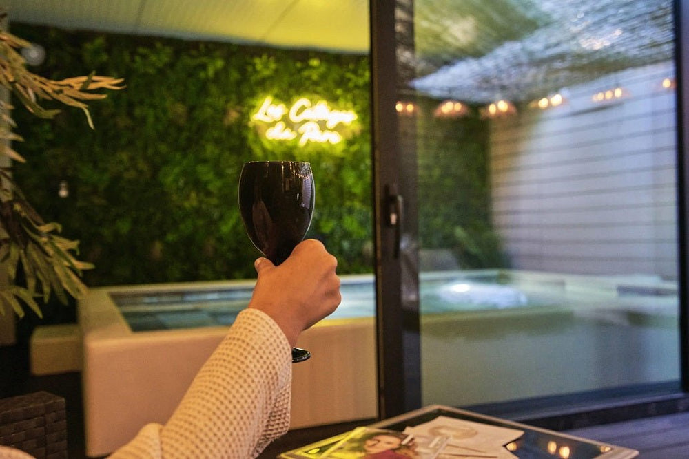 les Cottages du Parc - Le Cottage Scandinave - Love’nSpa - weekend en amoureux, love rooms avec spa ou jacuzzi privatif12 de les Cottages du Parc - Le Cottage Scandinave