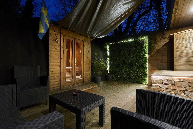 Les Cottages du Parc - Le Cottage Suédois - Love’nSpa - weekend en amoureux, love rooms avec spa ou jacuzzi privatif4 de Les Cottages du Parc - Le Cottage Suédois