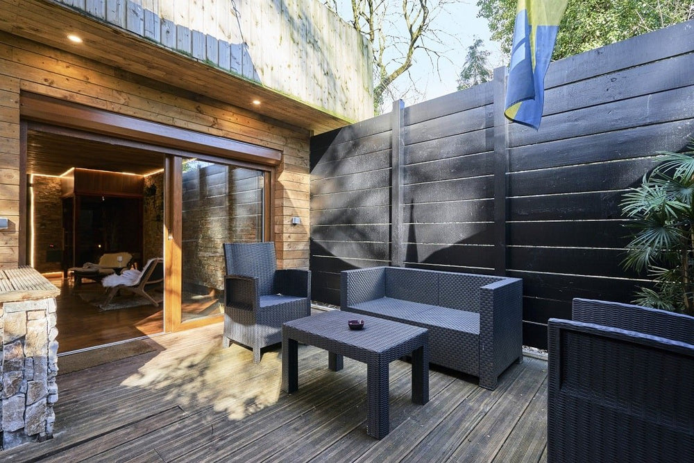 Les Cottages du Parc - Le Cottage Suédois - Love’nSpa - weekend en amoureux, love rooms avec spa ou jacuzzi privatif10 de Les Cottages du Parc - Le Cottage Suédois