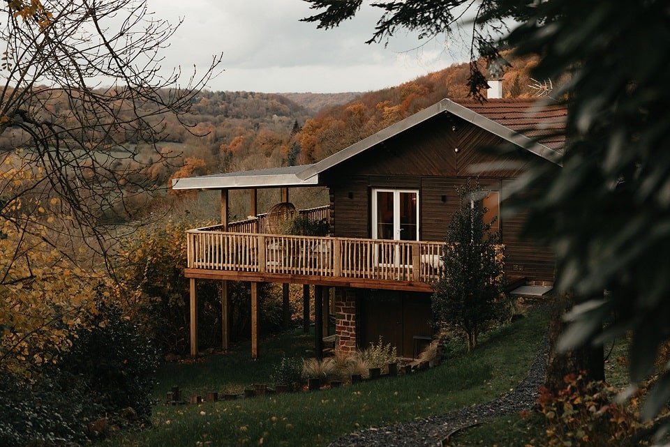 Les Secrets d Honfleur - Le Chalet - Love’nSpa - weekend en amoureux, love rooms avec spa ou jacuzzi privatif6 de Les Secrets d Honfleur - Le Chalet