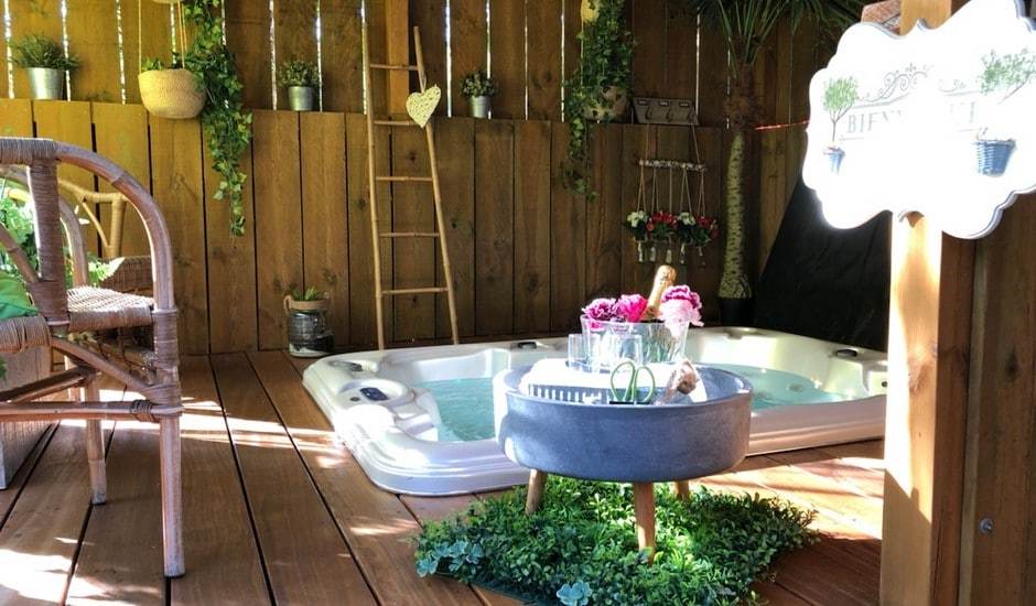 Lovin’ Chalets - L’Idylle Chalet - Love’nSpa - weekend en amoureux, love rooms avec spa ou jacuzzi privatif1 de Lovin’ Chalets - L’Idylle Chalet