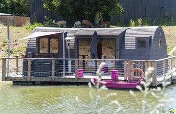 Lodge des grands crus - Lodge flottant Les Preuses Spa - Love’nSpa - weekend en amoureux, love rooms avec spa ou jacuzzi privatif