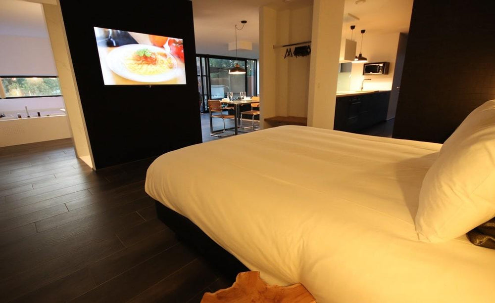 Loft Oduo Nature Spa-Francorchamps - Love’nSpa - weekend en amoureux, love rooms avec spa ou jacuzzi privatif6 de Loft Oduo Nature Spa-Francorchamps