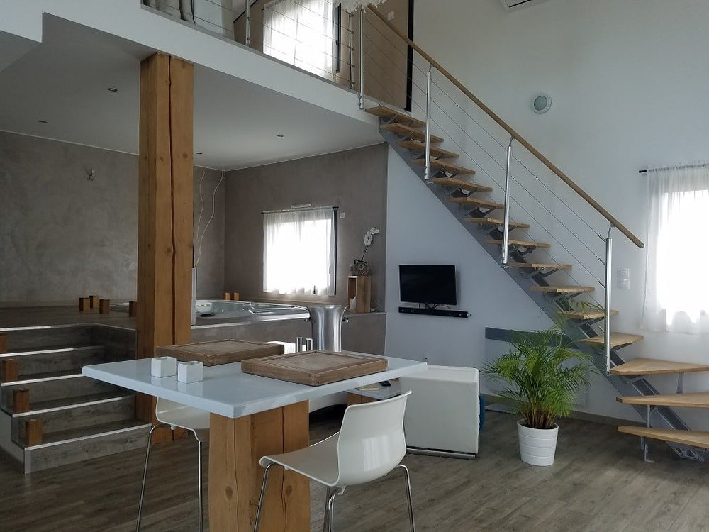 Lofts Emlavie - Loft Skali - Love’nSpa - weekend en amoureux, love rooms avec spa ou jacuzzi privatif7 de Lofts Emlavie - Loft Skali