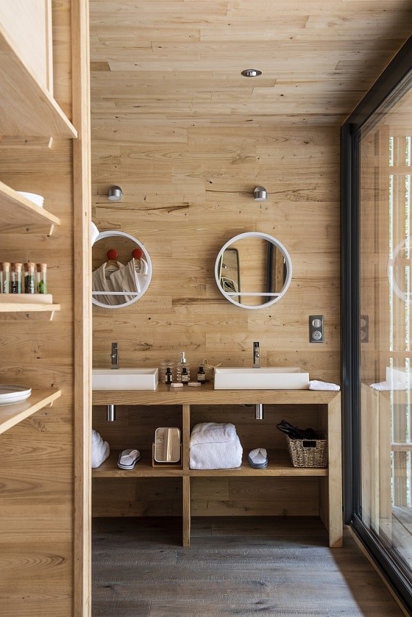 Loire Valley Lodge - Lodges design avec jacuzzi privé en terrasse - Sixtie’s - Love’nSpa - weekend en amoureux, love rooms avec spa ou jacuzzi privatif6 de Loire Valley Lodge - Lodges design avec jacuzzi privé en terrasse - Sixtie’s